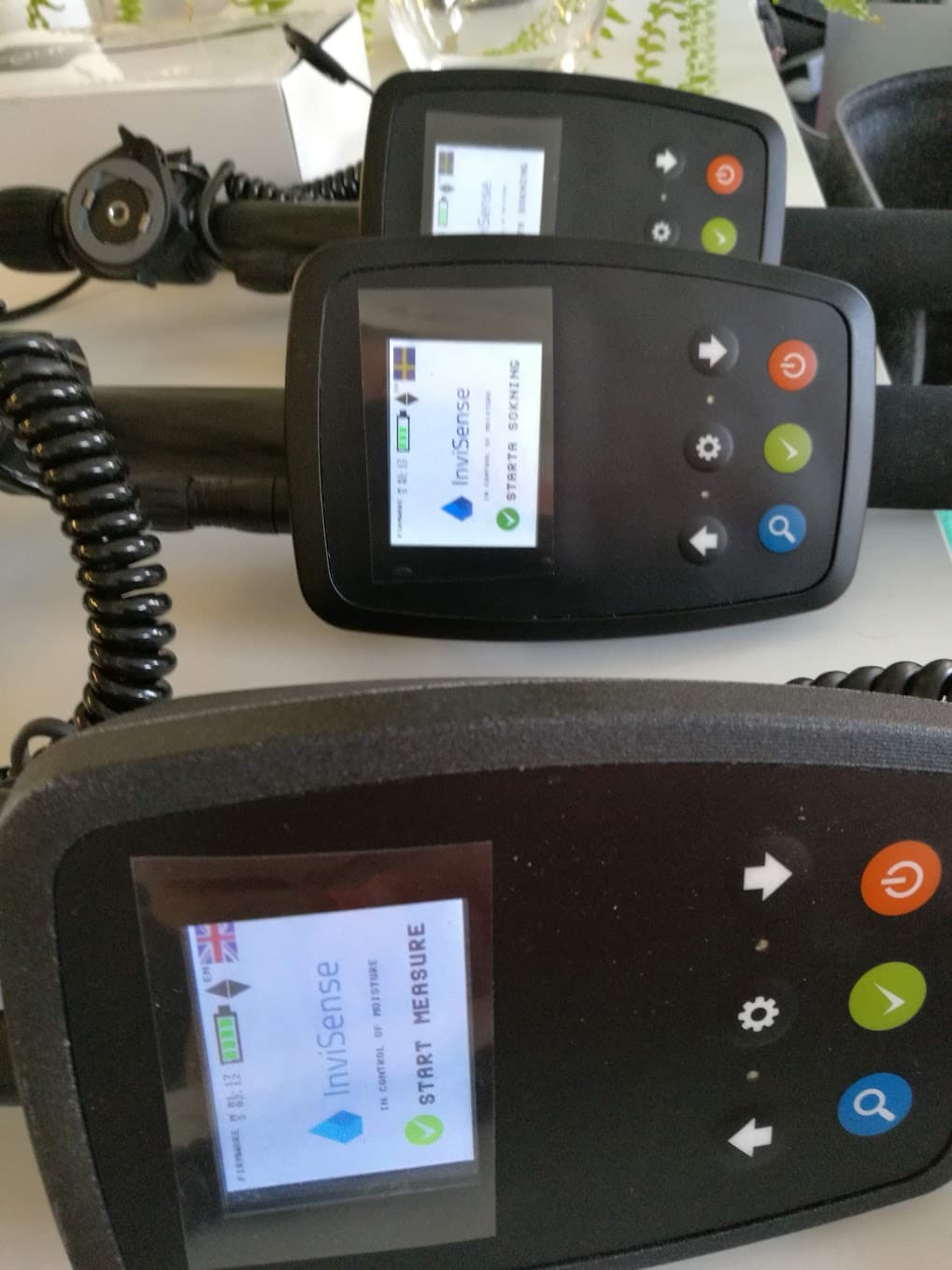 Invisense Mobile App Interface