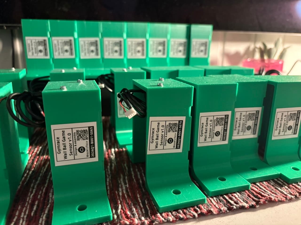 GYMRACE Wall Ball Game sensor mount